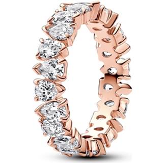Pandora Rose-Gold Alternating Sparkling Band Ring - 60 Pandora Ring - Rose Gold