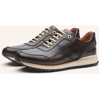 LOTTUSSE Herren Sneaker braun Glattleder