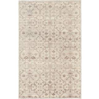 Kortluvet tæppe Rosalie med ornamenter, håndvævet