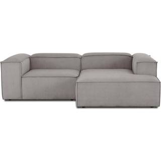 Modulær hjørnesofa Lennon i riflet fløjl