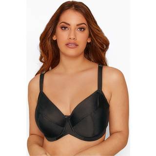 Yours Curve Yours Curve Black Classic Smooth Non Padded Underwired Bra