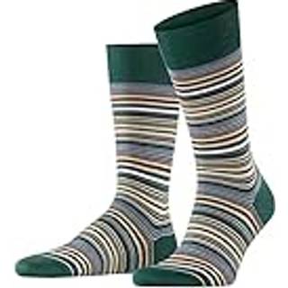 Falke Herren Socken grün Baumwolle & Mix Gestreift