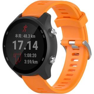 Garmin Forerunner 245 silikone Urrem - Orange