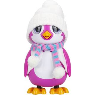 Silverlit Rescue Penguin - interaktiv figur med over 20 lyde og bevægelser - lyserød