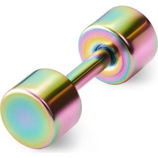 4 mm Regnbue Stud Ørering