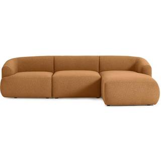 Modulær Bouclé-hjørnesofa Sofia (3-personers)
