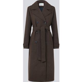Modström ShayMD coat - Dark Coffee - S - Frakke