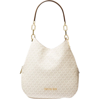 MK Lillie Large Logo Shoulder Bag - Natural - Michael Kors - ONE SIZE