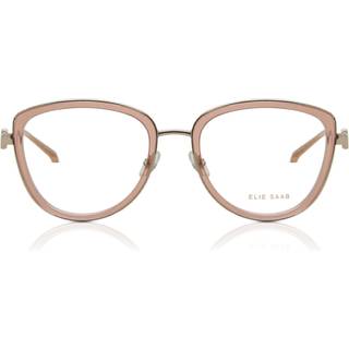 Elie Saab ES 055 35J 52 Briller Kvinder Lyserød - Transparent Pink Silver - 52mm