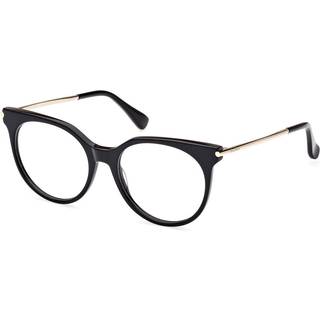 Max Mara MM5107 001 53 Briller Kvinder Black - Shiny Black - 53mm