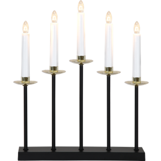 Star Trading - Advent Candlestick Greta - Sort - 37 cm