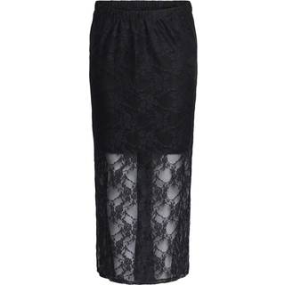 PIECES dame nederdel PCNACY - Black - XS