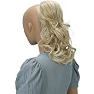 Caisha 12 """" Hair Piece Braid Ponytail Extension Voluminous Wavy Light Blonde Mix Ph217