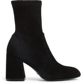 Stuart Weitzman Flareblock 85 Stretch Bootie - Woman Boots And Booties Black 38