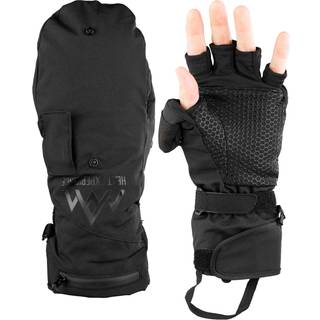 Heat Experience Heated Pullover Mittens Black, L