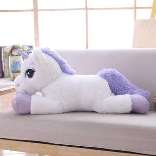 Sofipal Giant Unicorn udstoppet dyreleget?j Soft store enhj?rninger Plush Pillow Pushion til f?dselsdag Valentines sovev?relse (hvid 31 """")