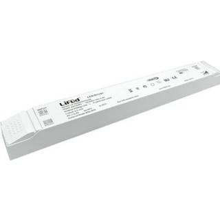 Lifud 120W DALI dæmpbar strømforsyning - 12V DC, 10A, DALI interface + push dim, flicker free, IP20