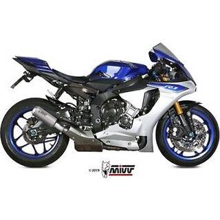 MIVV Mk 3-Udstødninger Rustfrit stål natur mat eller sort