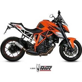 MIVV Mk 3-Udstødninger Rustfrit stål natur mat eller sort