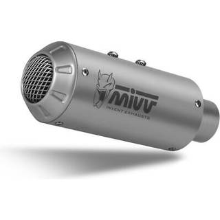 MIVV Mk 3-Udstødninger Rustfrit stål natur mat eller sort