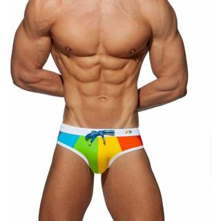 Addicted Rainbow Swim Briefs