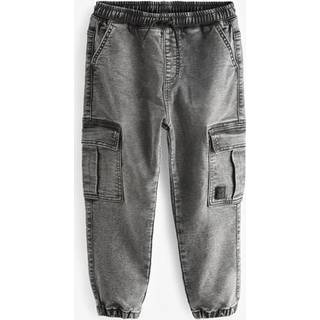 Next Cargobukser- Jeans med elastisk talje (3-16år)