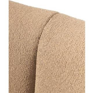 Modulær Bouclés-lædersofa Sofia (3-personers)