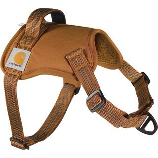 Carhartt Nylon Duck No Pull Dog Harness Fuldt justerbar hundesele med hurtig kontrolhåndtag og reflekterende accenter Carhartt Brown Stor