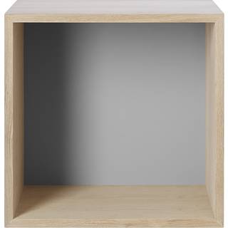 Muuto Mini Stacked Storage System Reol Oak/Light Grey Medium