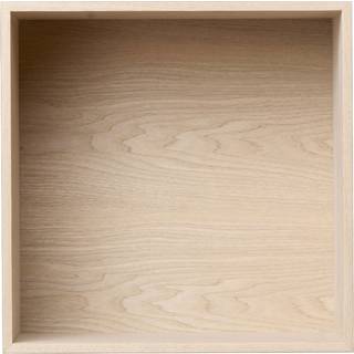 Muuto - Mini Stacked Storage 2.0, Medium, Oak - Reolsystem - Julien De Smedt - Træ farvet - Træ