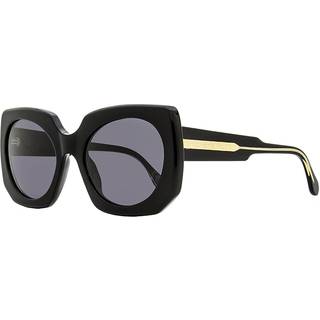 Marni Unisex Jellyfish Lake Black RYM Solbriller Acetat Sort Grå Firkantet Normal