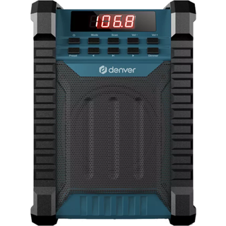 Denver Håndværker Højtaler m. Bluetooth - Sort / Blå