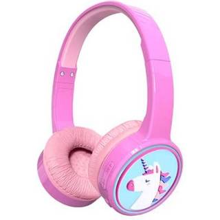 Denver Trådløse On-Ear Headset til Børn m. Lydbegrænsning - Lyserød