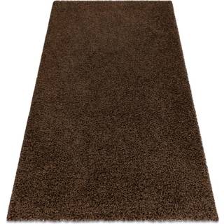 Tæppe SOFFI shaggy 5cm brun 80x150 cm