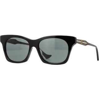 Gucci GG1299S Asian Fit 001 55 Solbriller Kvinder Black - Black - 55mm