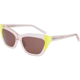 DKNY DK547S 820 55 Solbriller Kvinder Krystalklar - Transparent Orange - 55mm