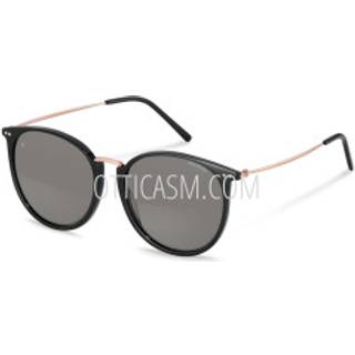 Rodenstock R3333 Polarized A445 55 Solbriller Kvinder Black - Black - 55mm