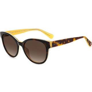 Kate Spade Nathalie/G/S Asian Fit HJV/HA 55 Solbriller Kvinder Tortoiseshell - Tortoise on Yellow - 55mm