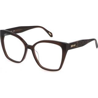 Just Cavalli VJC005 0AAK 56 Briller Kvinder Brun - Transparent Shiny Brown - 56mm