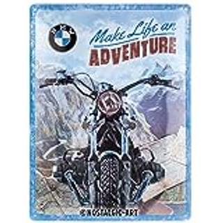 BMW METALSKILT BMW ADVENTURE 30 X 40 CM