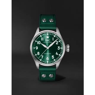 IWC Schaffhausen - Big Pilot's Automatic 43mm Stainless Steel and Rubber Watch, Ref. No. IW329306 - Men - Green