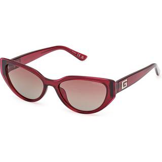 Guess GU7910 69T 52 Solbriller Kvinder Rød - Transparent Bordeaux Red - 52mm