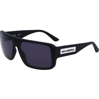Karl Lagerfeld Unisex KL6129S 002 Solbriller Injiceret Sort Grå Maske Normal Normal