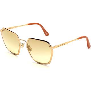 Marni Unisex Great Nollgwa Mine Oro 8HI Solbriller Metal Guld Gul Geometrisk Normal