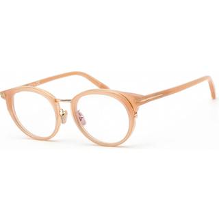 Tom Ford FT5784-D-B Asian Fit Blue-Light Block 072 48 Briller Kvinder Lyserød - Shiny Semi Milky Pink - 48mm