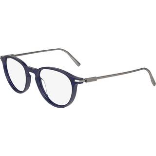 Ferragamo Mand SF2976 432 Optiske stel Acetat Blå Geometrisk Normal Normal