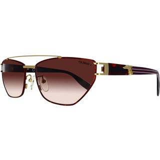 Trussardi STR375 0378 61 Solbriller Kvinder Tortoiseshell - Rose Gold With Shiny Tortoise Parts - 61mm