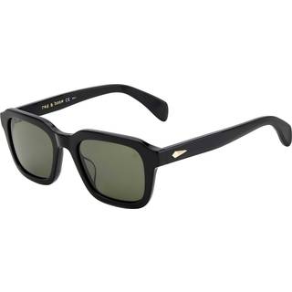 Rag & Bone RNB5046/G/S Asian Fit 807/70 51 Solbriller Mænd Black - Black - 51mm