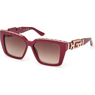 Guess Kvinde GU7915 69G Solbriller Injiceret Bordeaux Brun Firkantet Normal Skygge