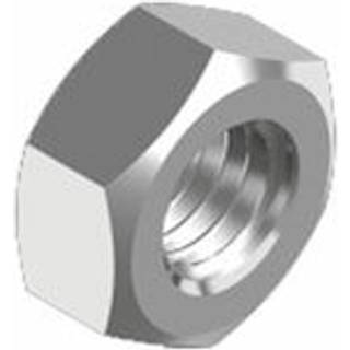Møtrik / sekskantmøtrik, rustfrit syrefast stål (A4 / AISI 316, marinklasse), M10 x 7.64 mm, 5-pak